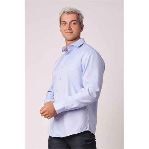 Fellini Solid Long Sleeve Regular Fit Shirt