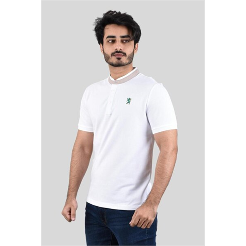 Giordano 0101920481 Mens Small Lion Embroidery Polo