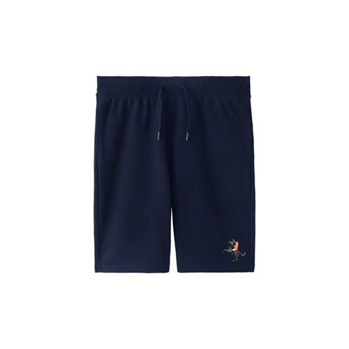 Giordano Mens G-Motion Embroidery Blue Shorts