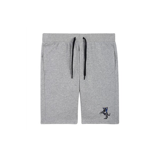 Giordano Mens G-Motion Embroidery Grey Shorts