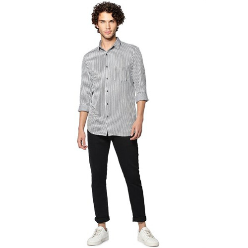 Jack & Jones Stripe Long Sleeves Shirt