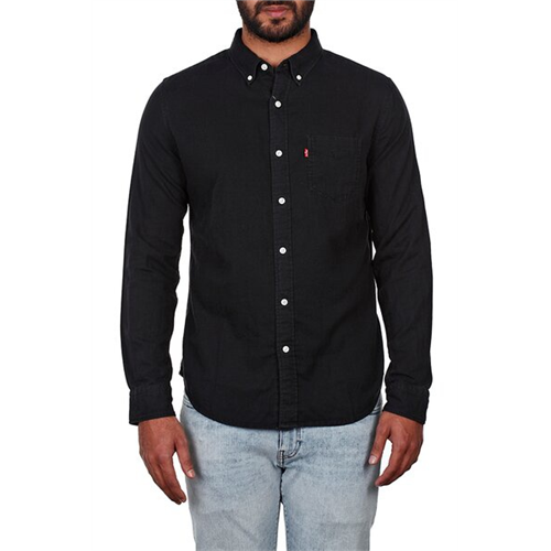 Levi's Black Long Sleeves Men'S Polos