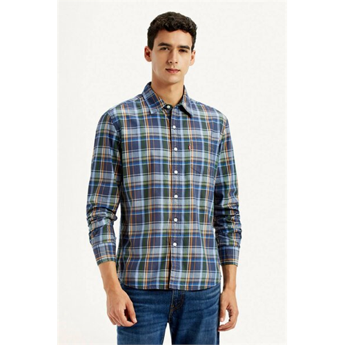 Levi's Men's Plaid Slim Fit Shirt