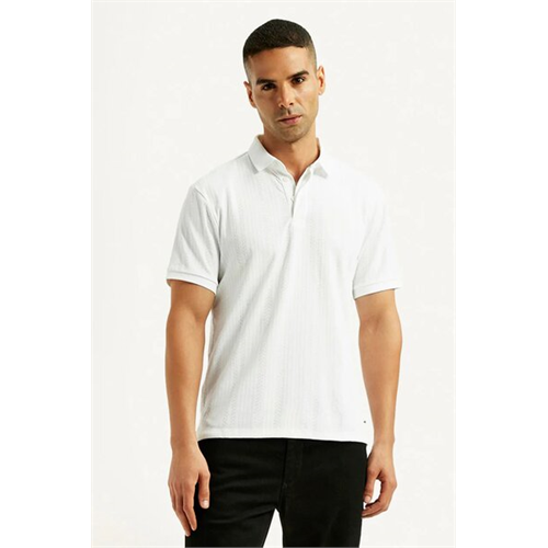 Levi's Men's Redloop White Slim Fit Polo
