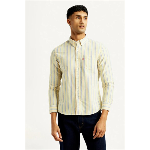 Levi's Men's Striped Slim Fit Oxford Shirt