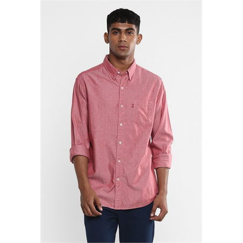 Levi's Solid Color Long Sleeves Men'S Shirt