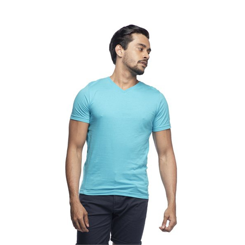Liberation Solid Colour Basic V-Neck T-Shirt