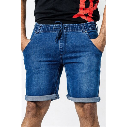 Liberation Navy Blue Denim Short