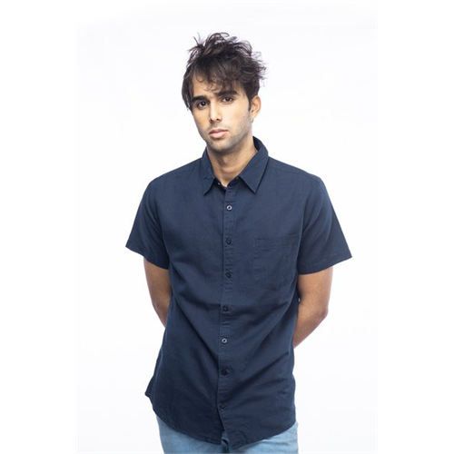 Premium Linen Slim Fit Short Sleeve Shirt