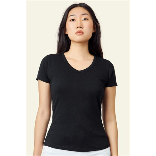 Odel Black Basic V Neck Tshirt