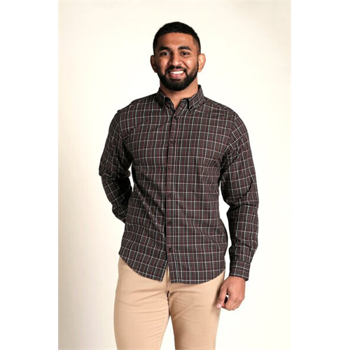 Odel Check Long Sleeves Slim Fit Shirt