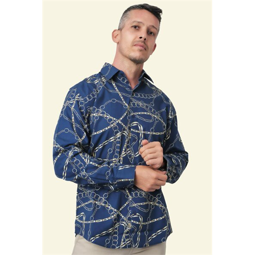 Odel Printed Long Sleeve Shirt