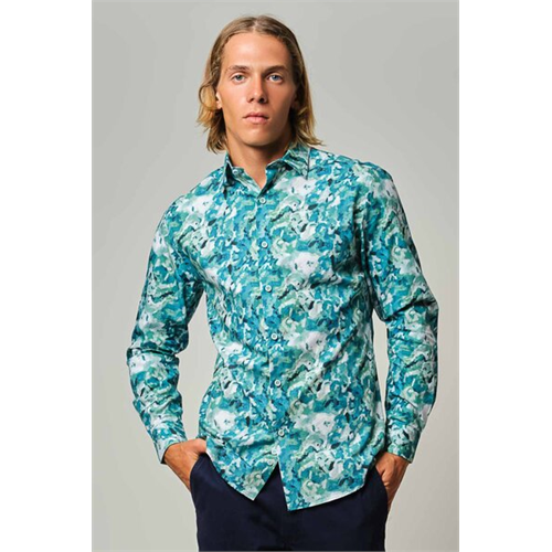 Odel Printed Long Sleeve Shirt