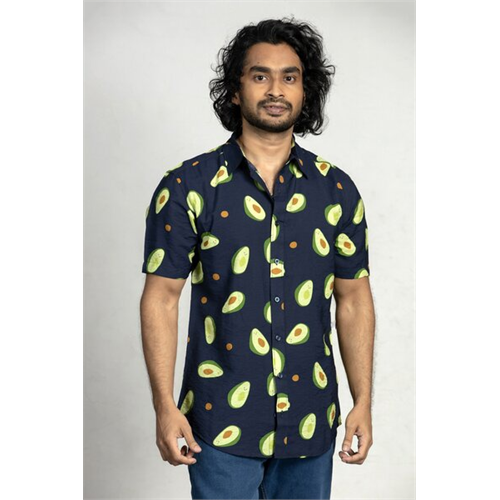 Odel Printed Short Sleeves Beach Shirt