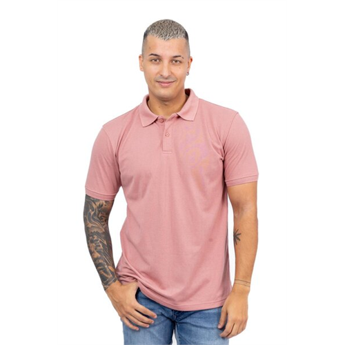 Odel Salmon Pink Basic Polo