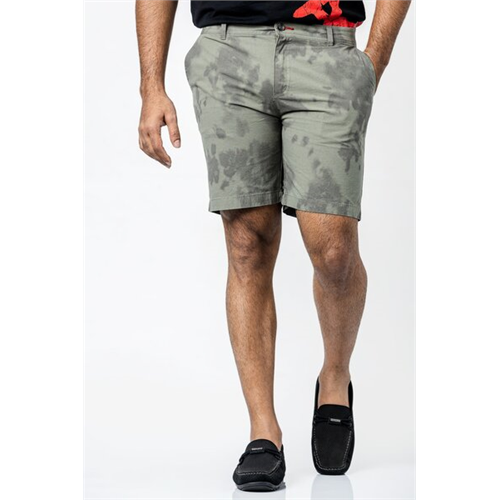 Odel Solid Color Dip Dye Twill Short