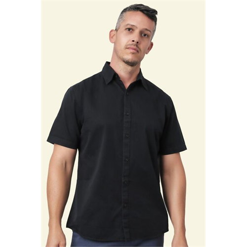 Odel Solid Twill Short Sleeve Shirt