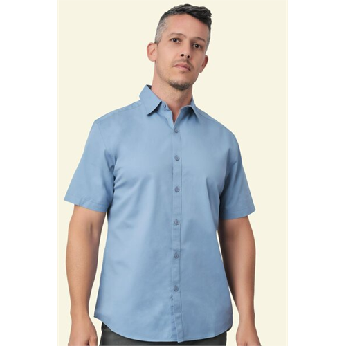 Odel Solid Twill Short Sleeve shirt