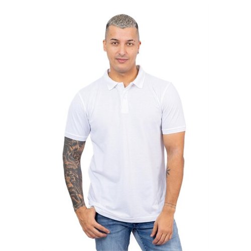 Odel White Basic Polo