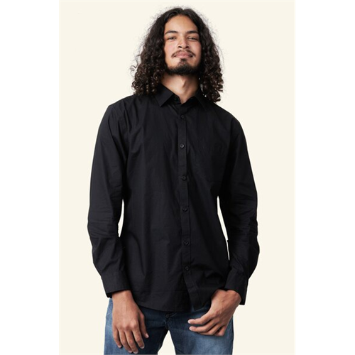 Premium Black Long Sleeve Shirt