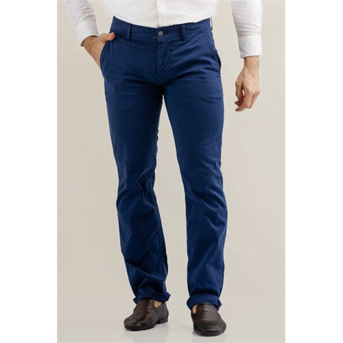 Premium Slim-fit Casual Chinos In Brushed Cotton
