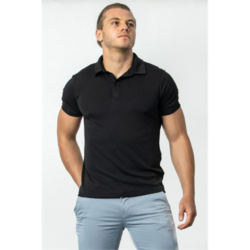 Premium Solid Colour Slim-fit Mercerized Polo T-Shirt