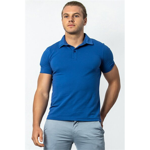 Premium Solid Colour Slim-fit Mercerized Polo T-Shirt