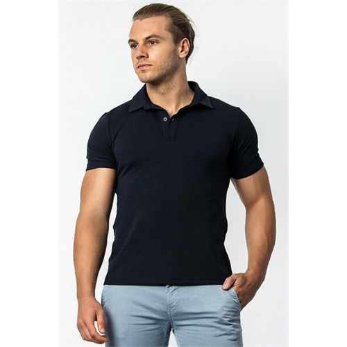 Premium Solid Colour Slim-fit Mercerized Polo T-Shirt