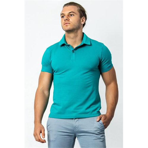 Premium Solid Colour Slim-fit Mercerized Polo T-Shirt