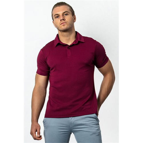 Premium Solid Colour Slim-fit Mercerized Polo T-Shirt