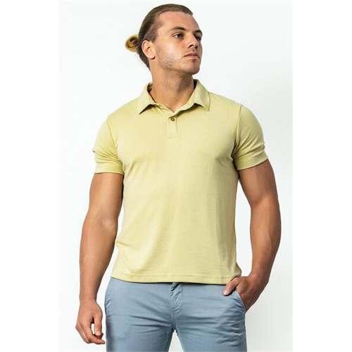 Premium Solid Colour Slim-fit Mercerized Polo T-Shirt