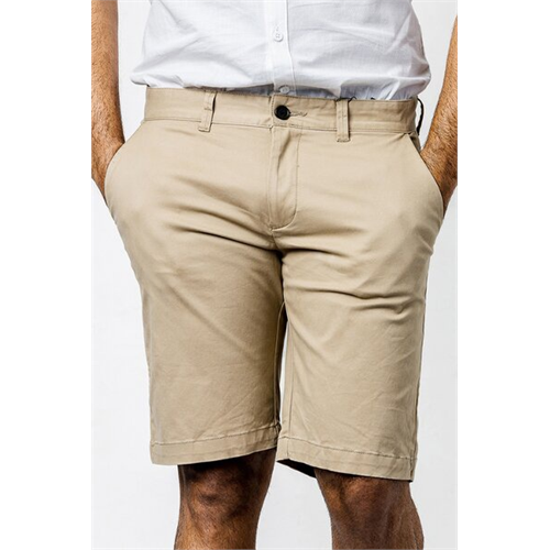 Premium Solid Colour Slim Fit Twill Short