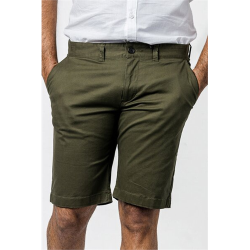 Premium Solid Colour Slim Fit Twill Short