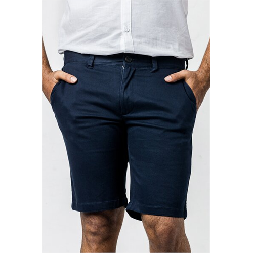 Premium Solid Colour Twill Slim Fit Roll Up Short