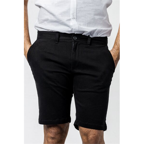 Premium Solid Colour Twill Slim Fit Roll Up Short