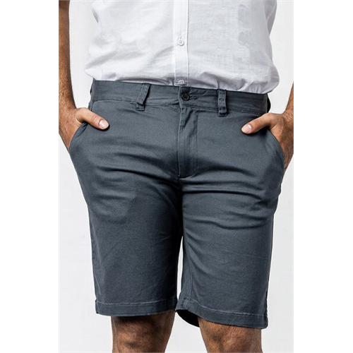 Premium Solid Colour Twill Slim Fit Roll Up Short