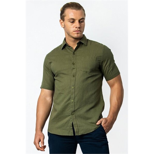 Premium Solid Linen Casual Shirt