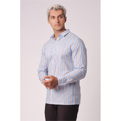 Premium Striped Long Sleeve Shirt