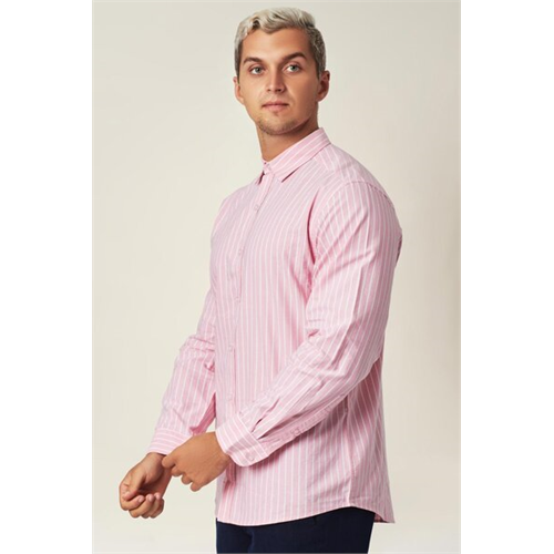 Premium Striped Long Sleeve Shirt