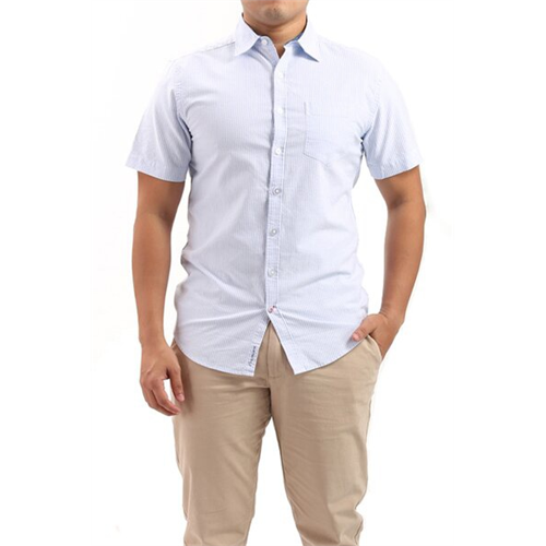 Premium Stripe Short Sleeve Shirt