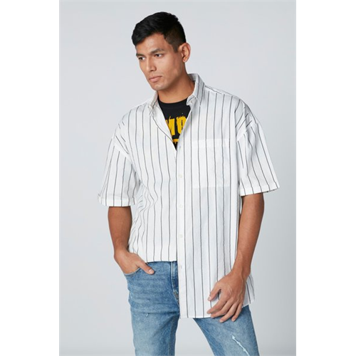 Splash Stripe Short Sleeve Shirt