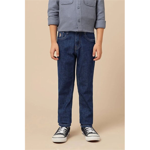 Us Polo Boys Slim Fit Mid Rise Jeans