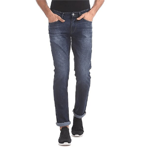 Us Polo Men's Blue Straight Fit Jeans