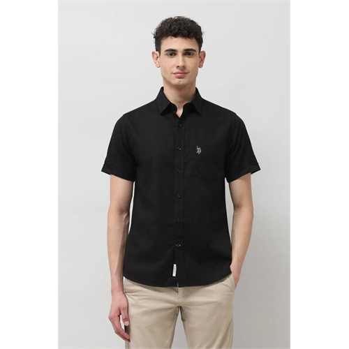 Us Polo Pure Cotton Tailored Fit Shirt