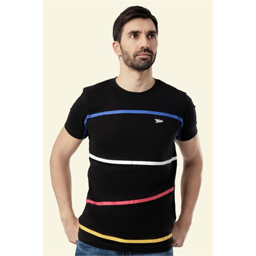 Wyos Printed Crew Neck T-shirt