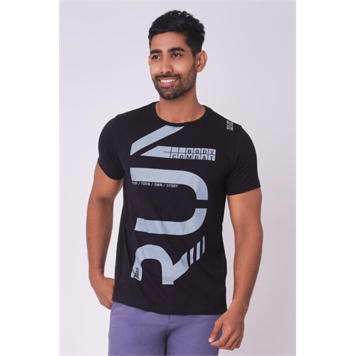Wyos Printed Crew Neck T-shirt