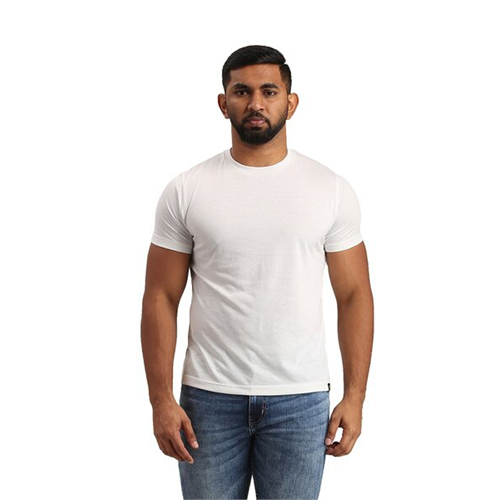 Wyos Solid Colour Basic Marl T-Shirt