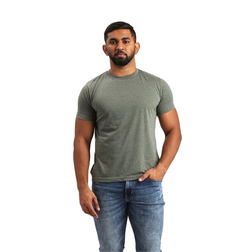 Wyos Solid Colour Basic Marl T-Shirt