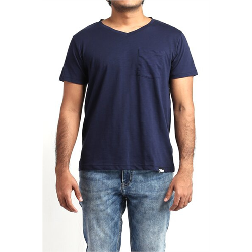 Wyos Solid Colour Casual T-Shirt