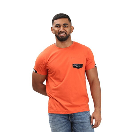 Wyos Solid Colour Crew Neck T-Shirt